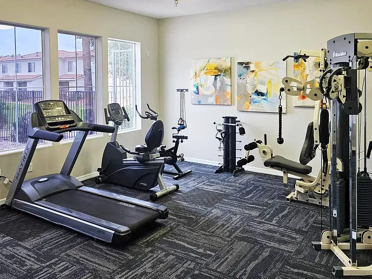 Stay fit year-round in our fully equipped fitness center featuring treadmills, strength machines, and cardio equipmentall in a bright, air-conditioned space.