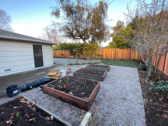 Four vegetable planters