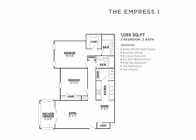 Floor plan The Empress I