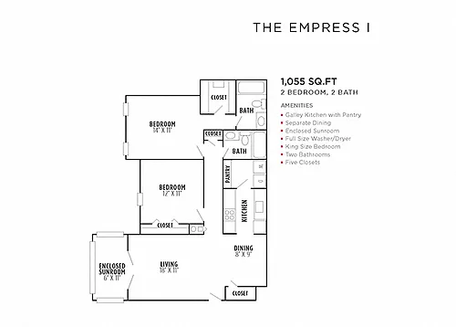 Floor plan The Empress I