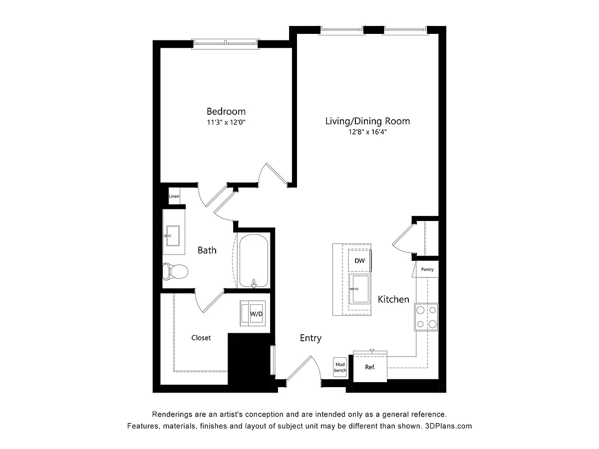 Floor plan A2A