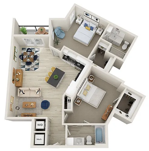 Floor plan B3