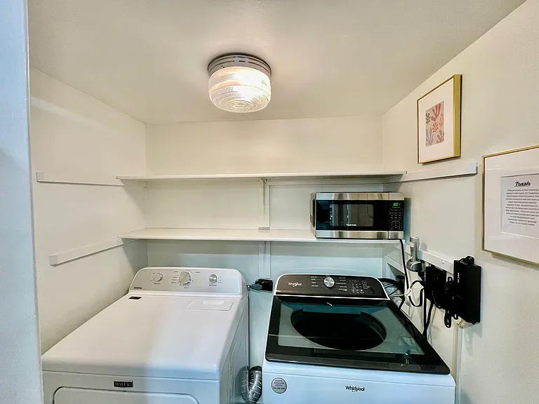 Oversized washer & dryer
