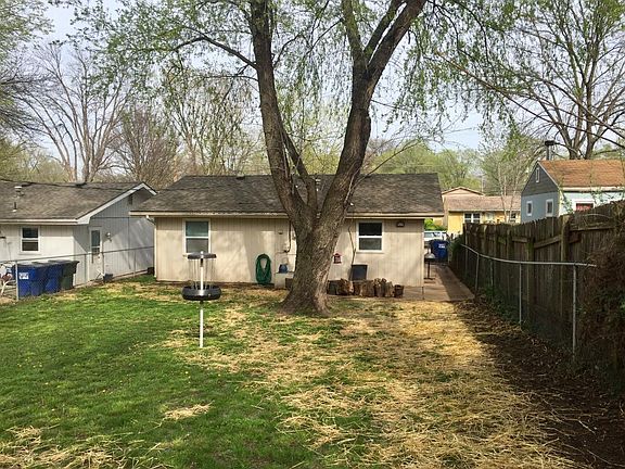 Back of house, facing West