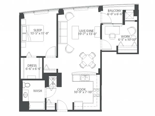 Floor plan Chic