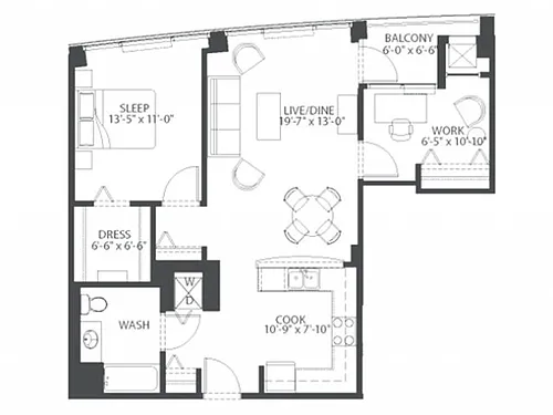 Floor plan Chic