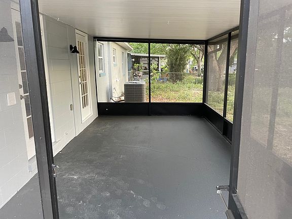 Back porch off kitchen
