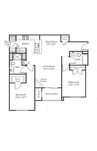 Floor plan 2A Renovation 7