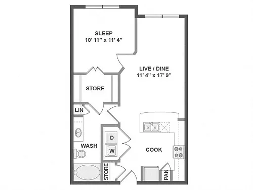 Floor plan A1
