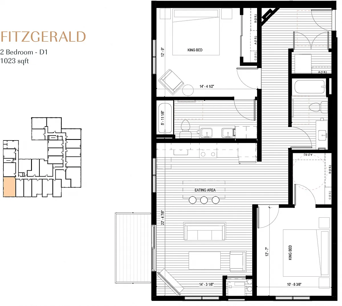 Floor plan Fitzgerald