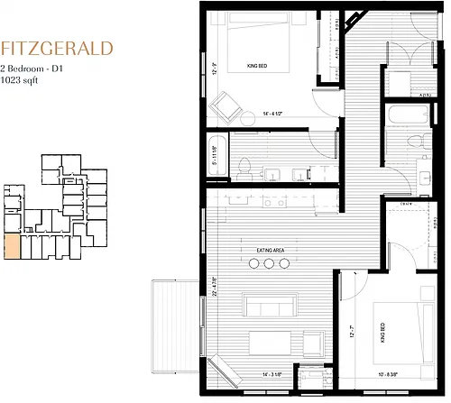 Floor plan Fitzgerald