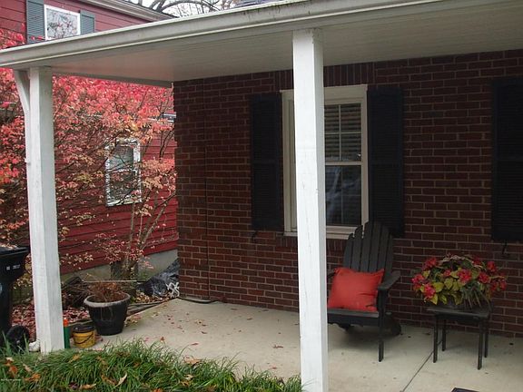 Left side Front porch