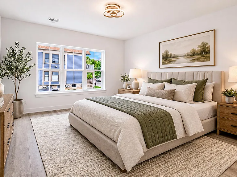 Primary Suite - Virtually Staged