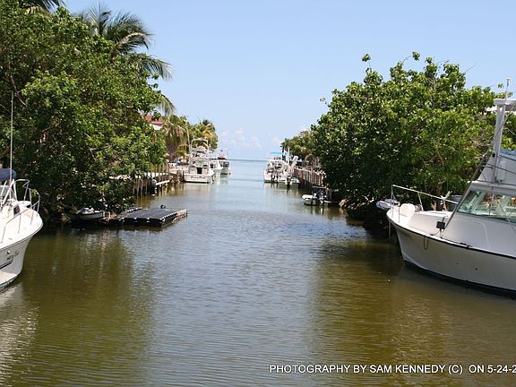 canal view toward Ocean
