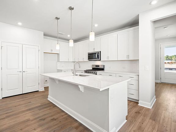 Kitchen with Oversized Island