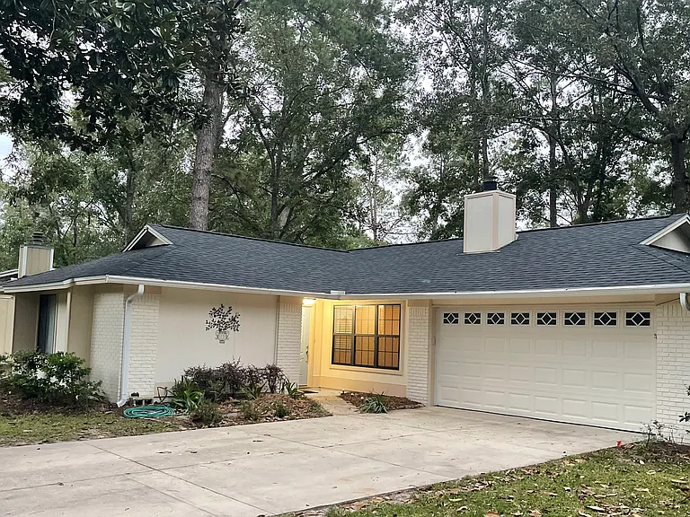 Side view of home