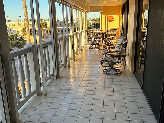 West-facing balcony, access from Living and Bedroom