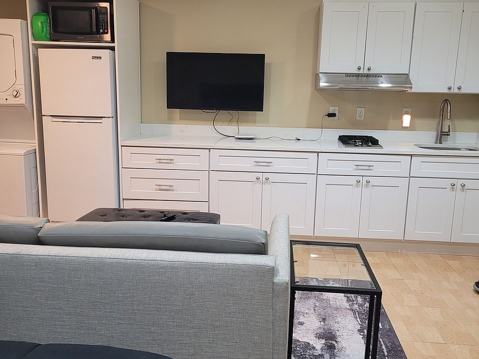 Kitchen and living area