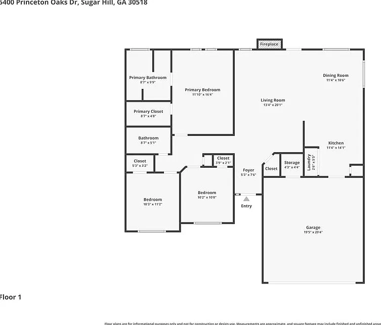 3 bed, 2.0 bath, 1345 sqft, $3,080 — Photo 2