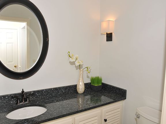 First floor powder room