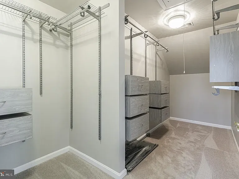 Master bedroom closet