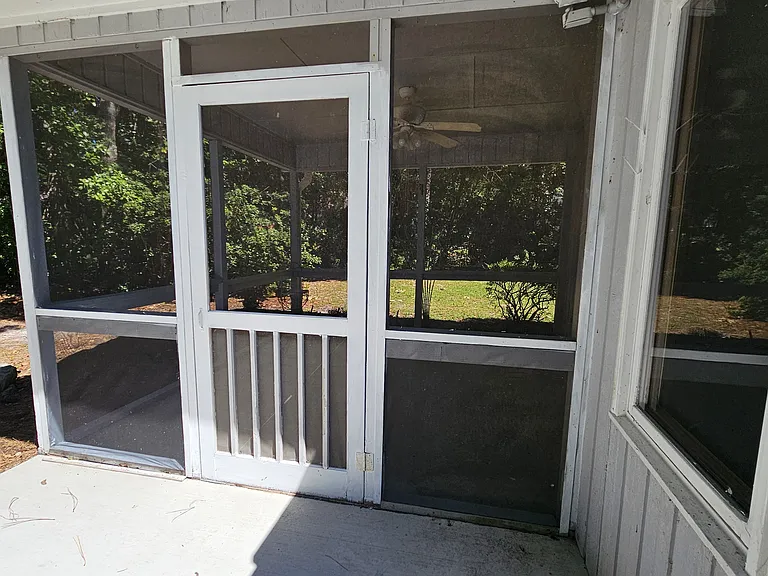 screen porch access