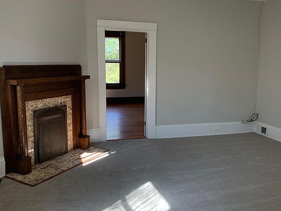 Brand new carpet installed in living room