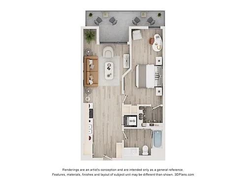 Floor plan 1B31