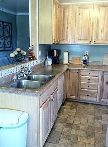 Beautiful new hickory cabinets
