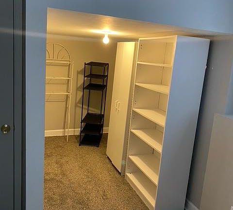 bedroom walk-in closet