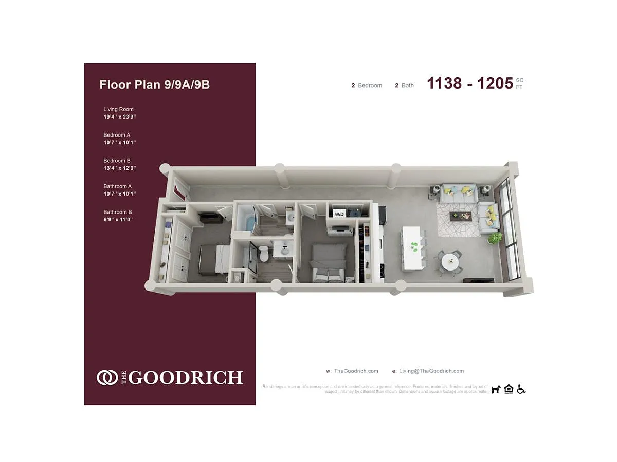 Floor plan 9B