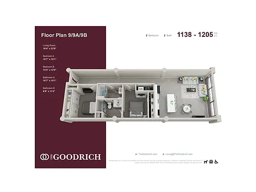 Floor plan 9B