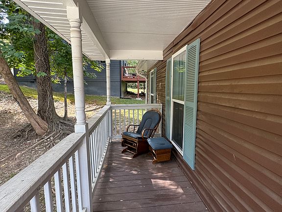 Breezy front porch with plenty of shade