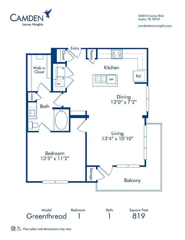Floor plan Greenthread