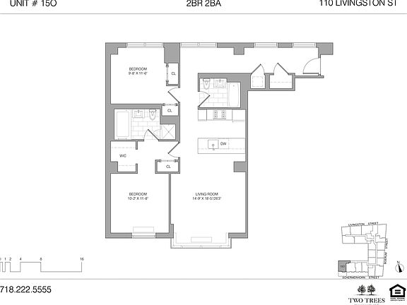 2nd image of 110 Livingston St APT 15O