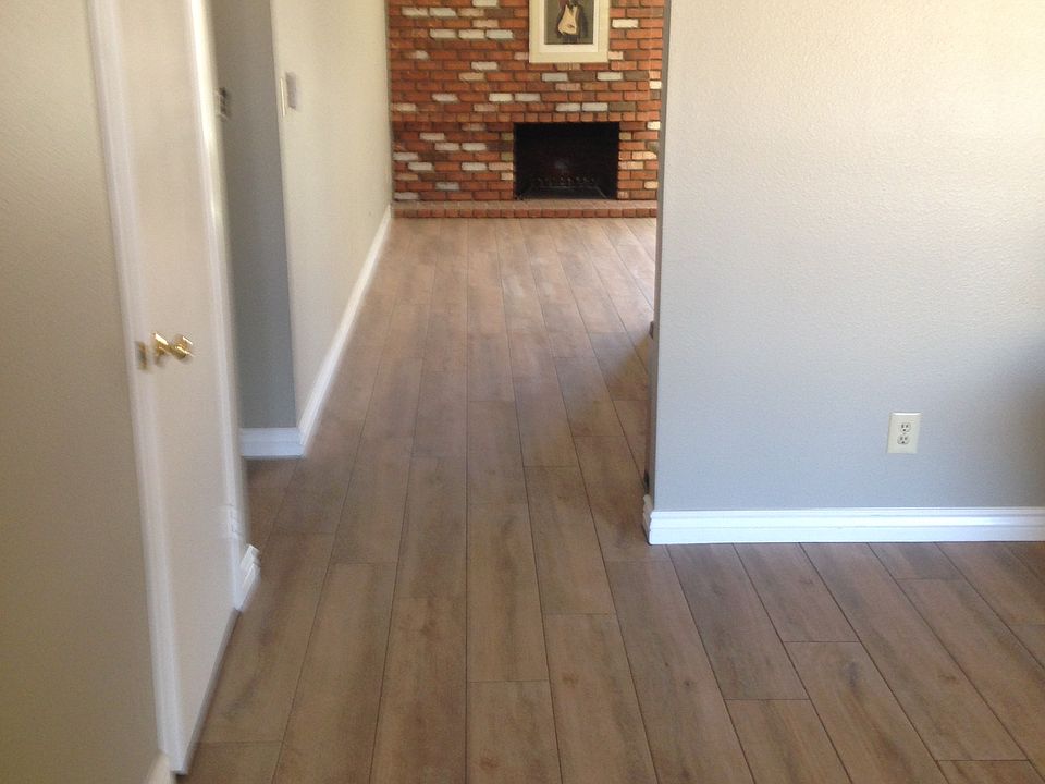 New tile floors and paint