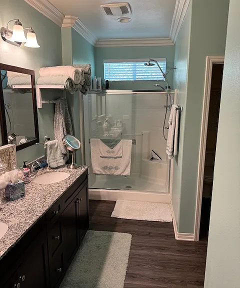 Master bathroom