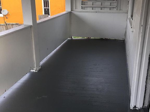 View of front porch