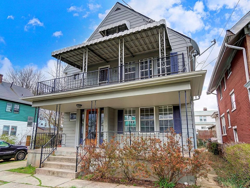 Front right of house