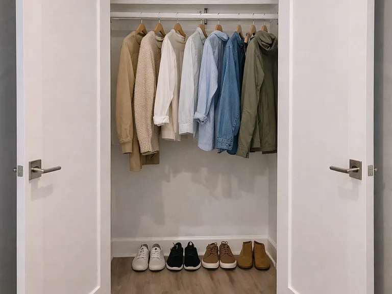 Bedroom 3 closet