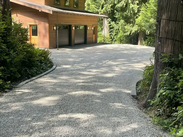 2-car garage with studio apartment above