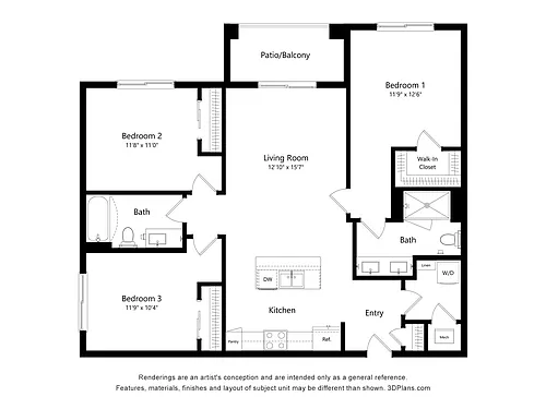 Floor plan C1
