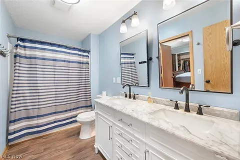 Master down bathroom