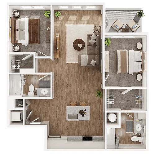 Floor plan Latigo