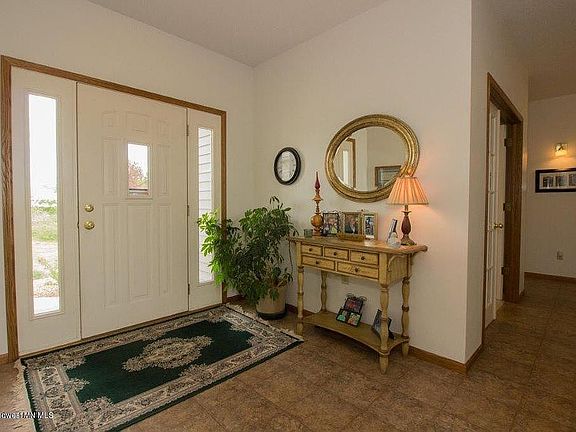 Front door entry area