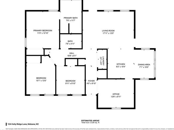 124 Holly Ridge Ln, Mebane, NC 27302