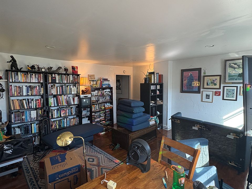 Reverse view of living room.