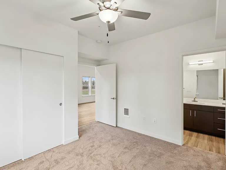 The primary bedroom features an en suite bath The primary bedroom features an en suite bath