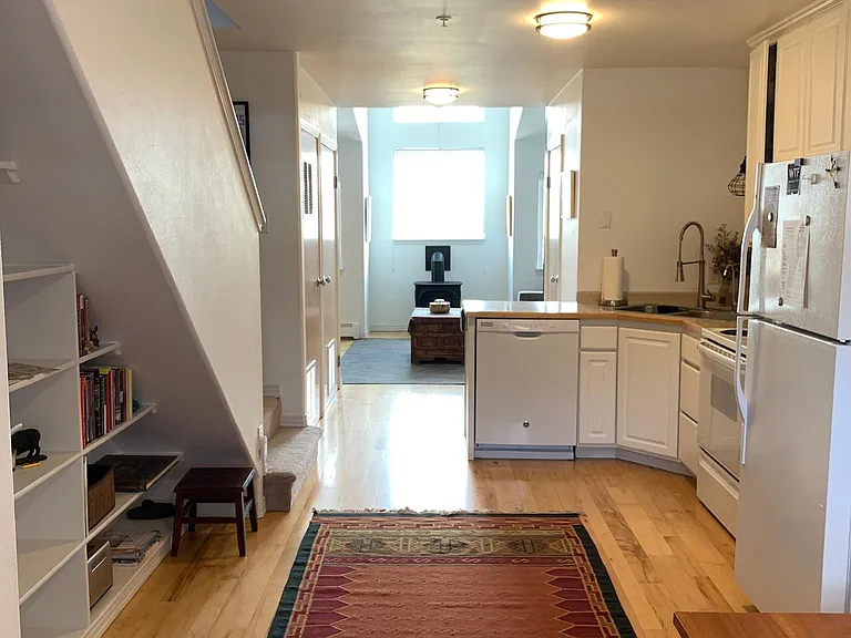Bright and sunny! Lots of windows. Open floor plan on main floor.