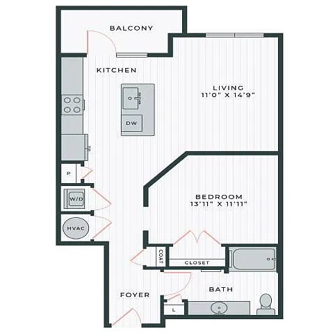 Floor plan The Eirene